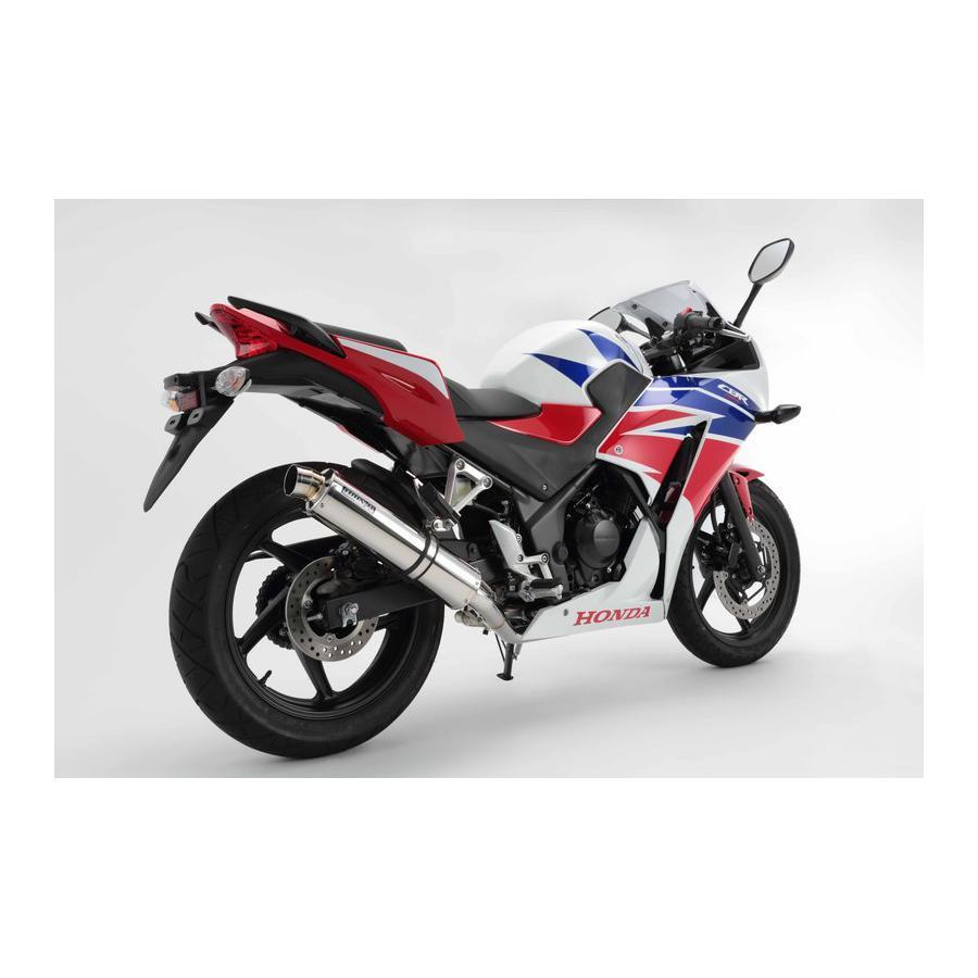 ビームス BEAMS R-EVO ステンレス フルエキゾーストマフラー サイレンサーカバー:ステンレス CBR250R MC41(14- JBK-MC41) G167-53-S6Jの画像