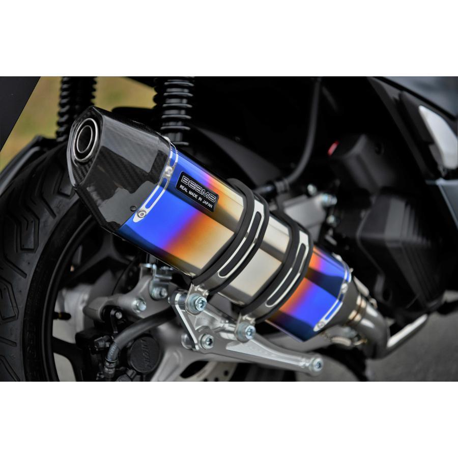ビームス BEAMS CORSA-EVO2 ヒートチタンサイレンサー PCX125 2BJ-JK05