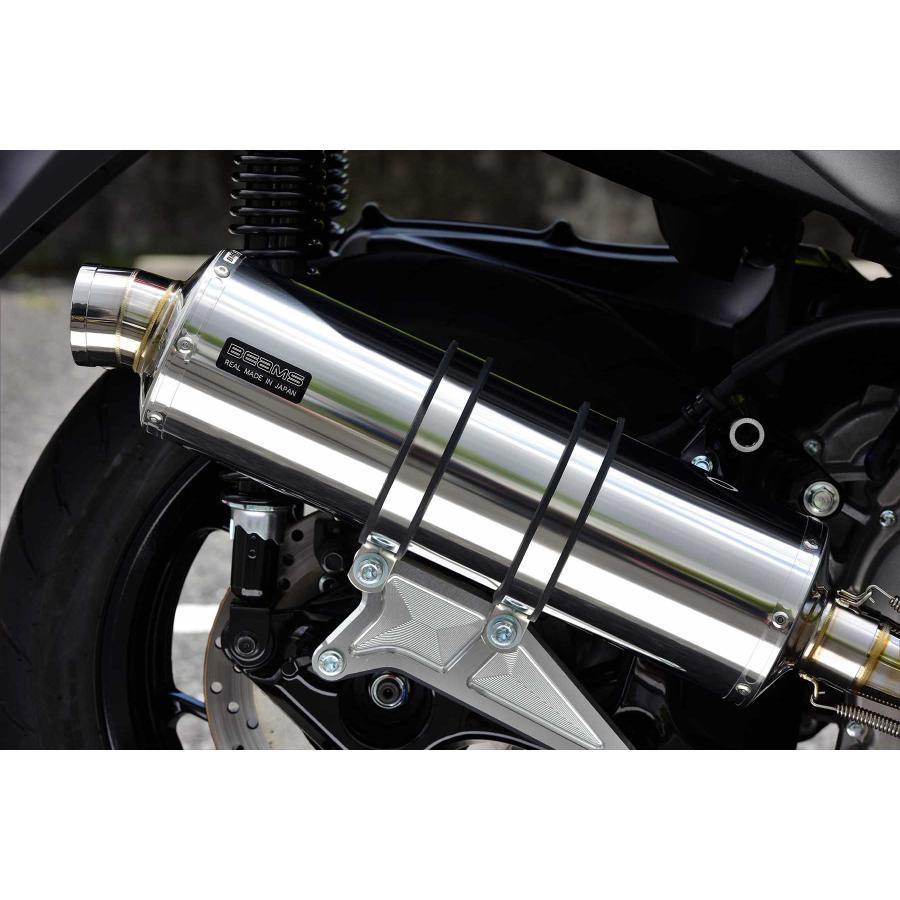 ビームス BEAMS R-EVO ステンレスサイレンサー フルエキゾーストマフラー X-MAX250の画像