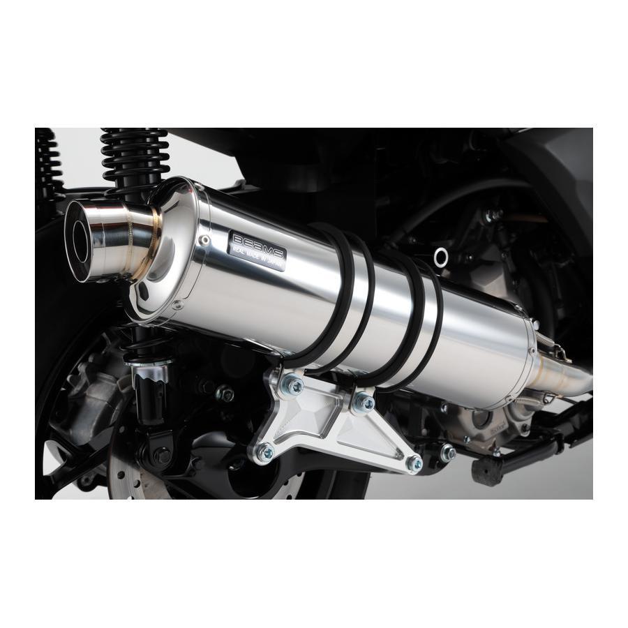 ビームス BEAMS R-EVO ステンレスサイレンサー フルエキゾーストマフラー X-MAX250の画像