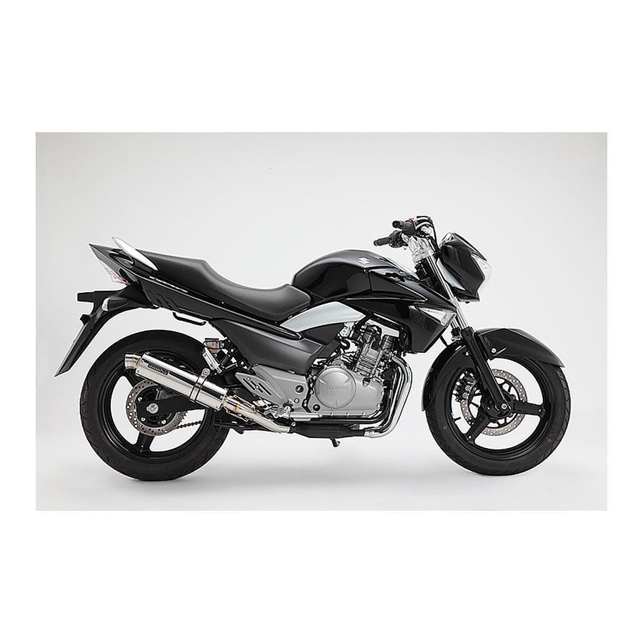 ビームス BEAMS R-EVO シングル スリップオンマフラー ステンポリッシュ GSR250 JBK-GJ55D G324-53-P6J_1