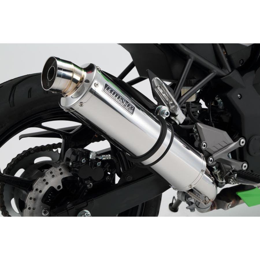 ビームス BEAMS マフラー R-EVOステンレス スリップオンNinja250 
