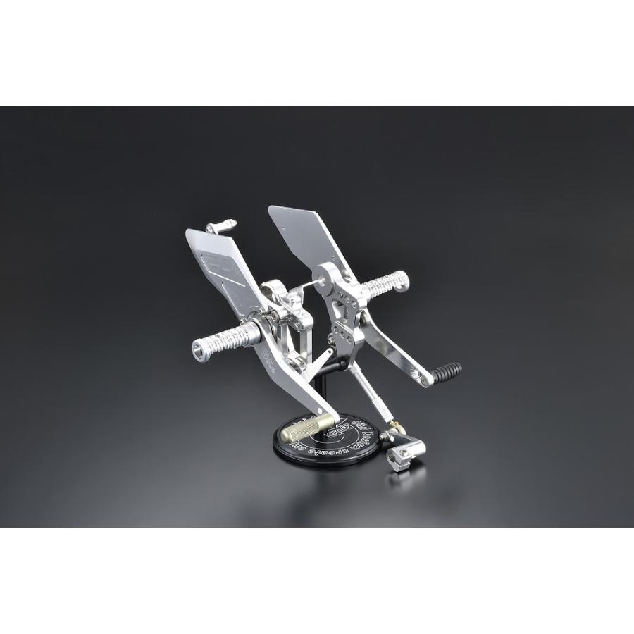 LAB専用 Gcraft ジークラフト バックステップ モンキー125 シルバー : バイク