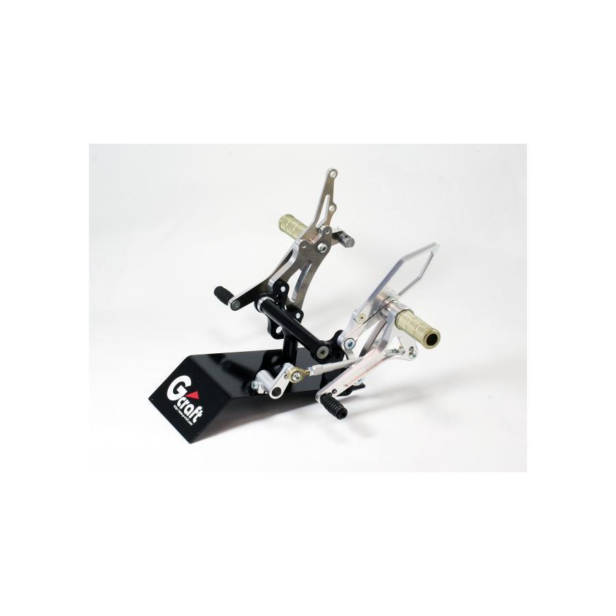 Gcraft - ジークラフト うしろ側足どり エイプ100 100D XR100 車、バイク、自転車-バックステップ-ステップ、ペダル