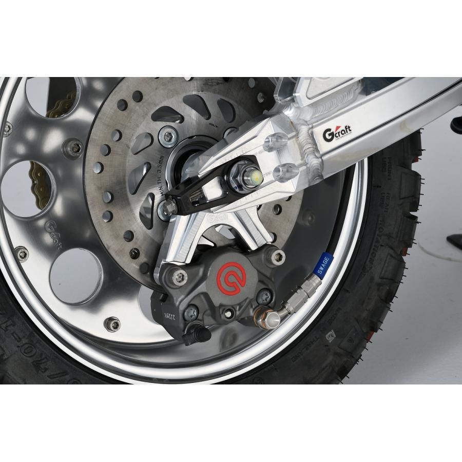 Gcraft ジークラフト リアキャリパーサポート ブレンボ2P用 DAX125