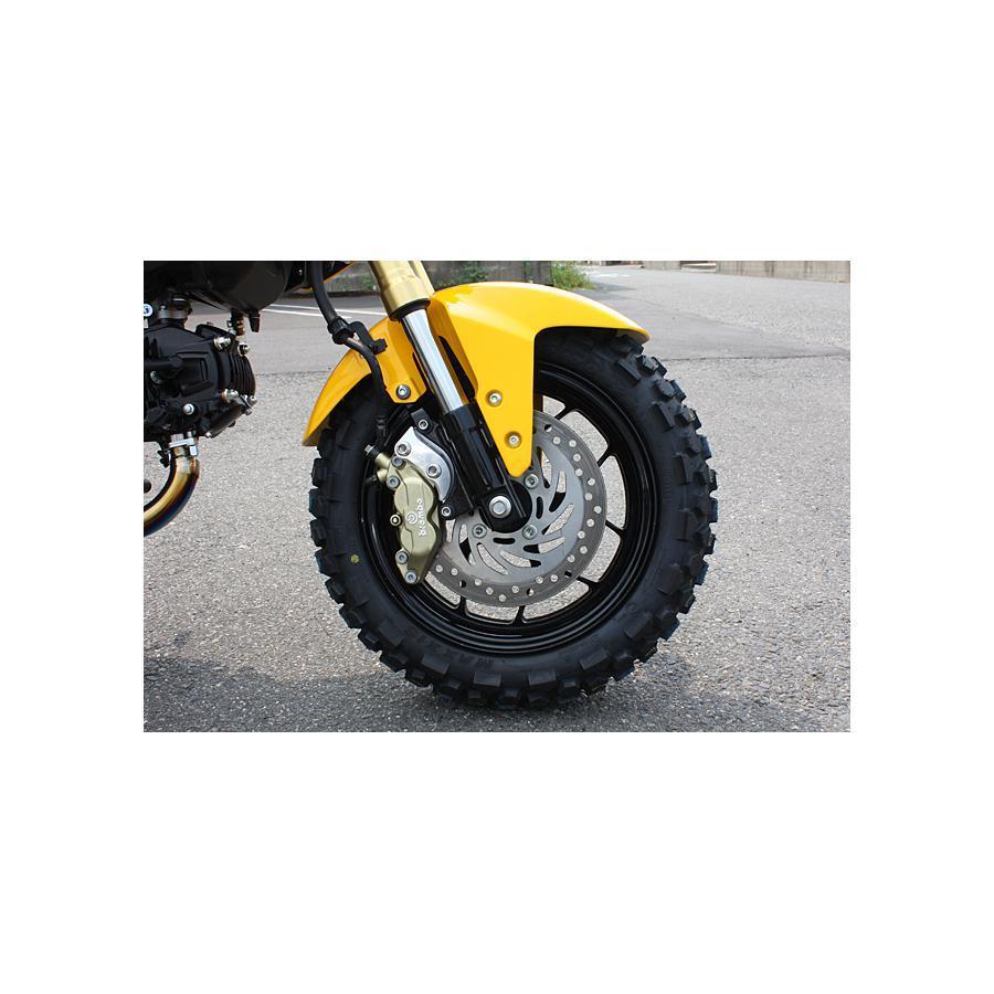 ジークラフト フロントキャリパーサポート グロム GROM シルバー
