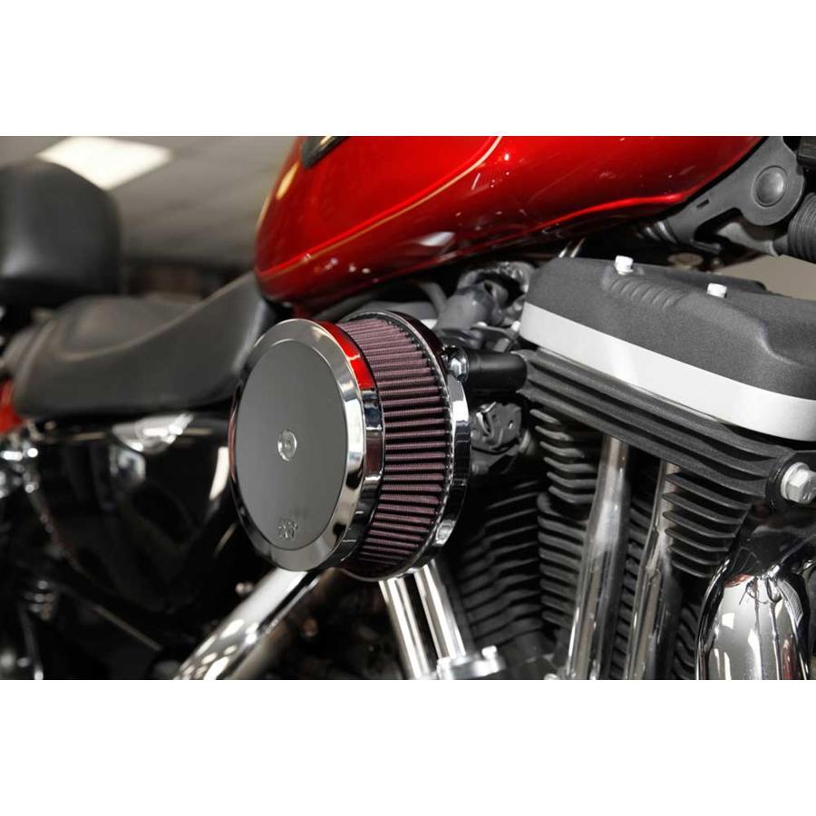 K&N インテークキット HAMMER クローム SPORTSTER1200_1