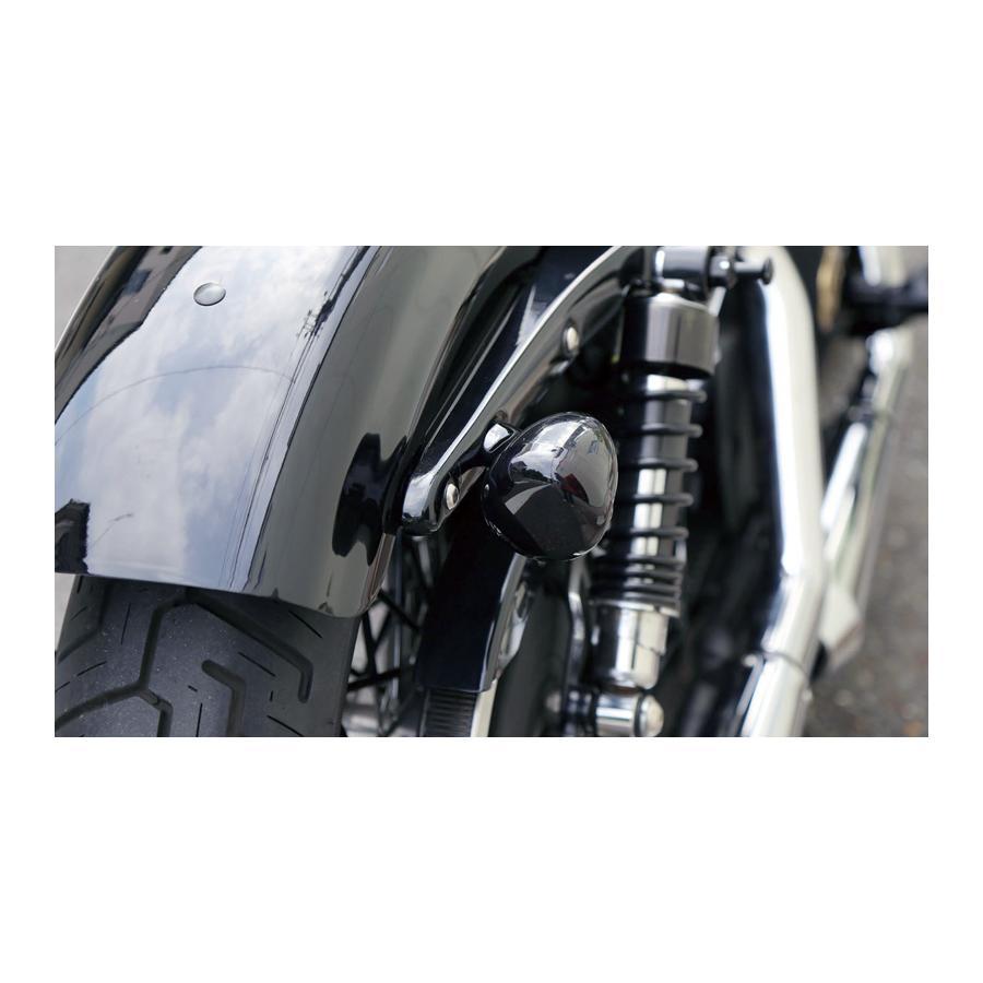 KIJIMA（キジマ） リアウインカーステー ブラック 04yスポーツスター