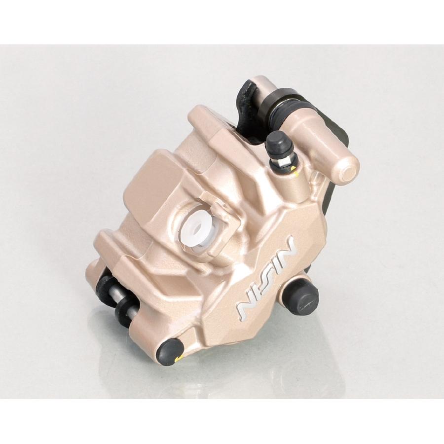 名*人様 KITACO 2POTキャリパーASSY ゴールド KITACO（キタコ） 2POTキャリパーASSY Z125PRO ゴールド : バイク・車