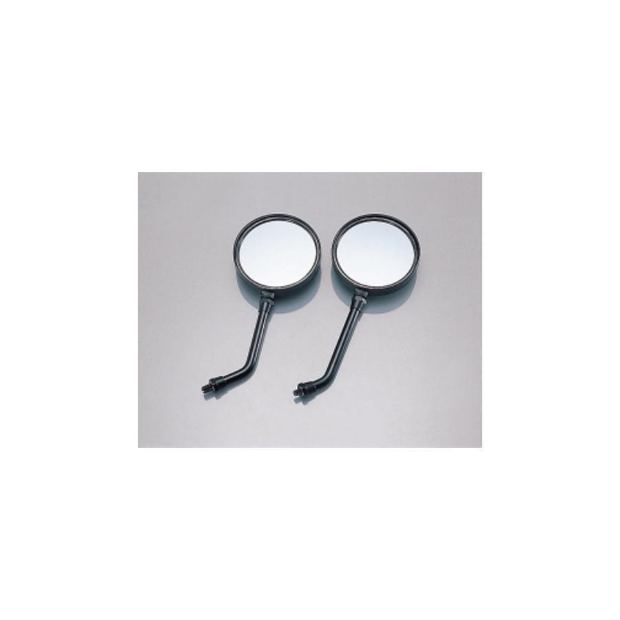 KITACO キタコ Z2ミニミラー 正ネジ 8mm ブラック : バイク・車パーツ