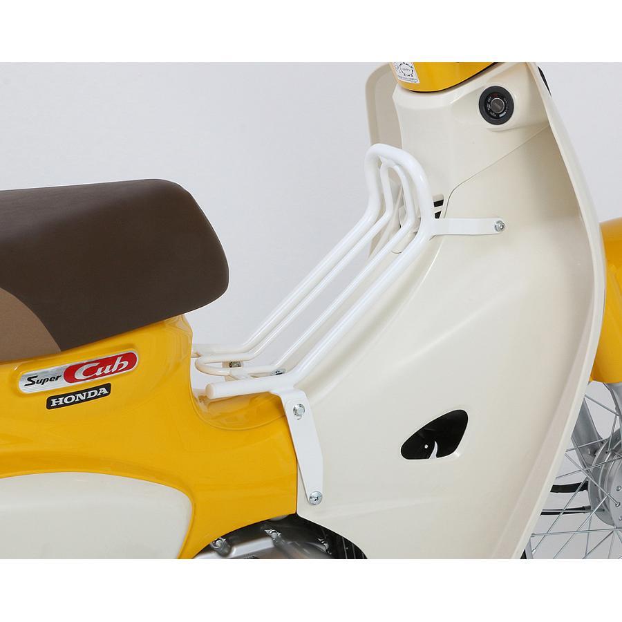 キタコ ファッションセンターキャリア ホワイト カブ50/110 AA09/07 JA44/42 17-の画像