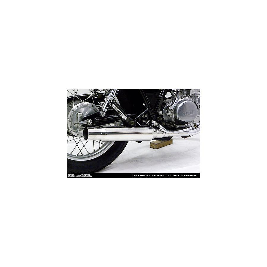 GOODS ステンレスマフラー SR400 RH03J 【公式通販】