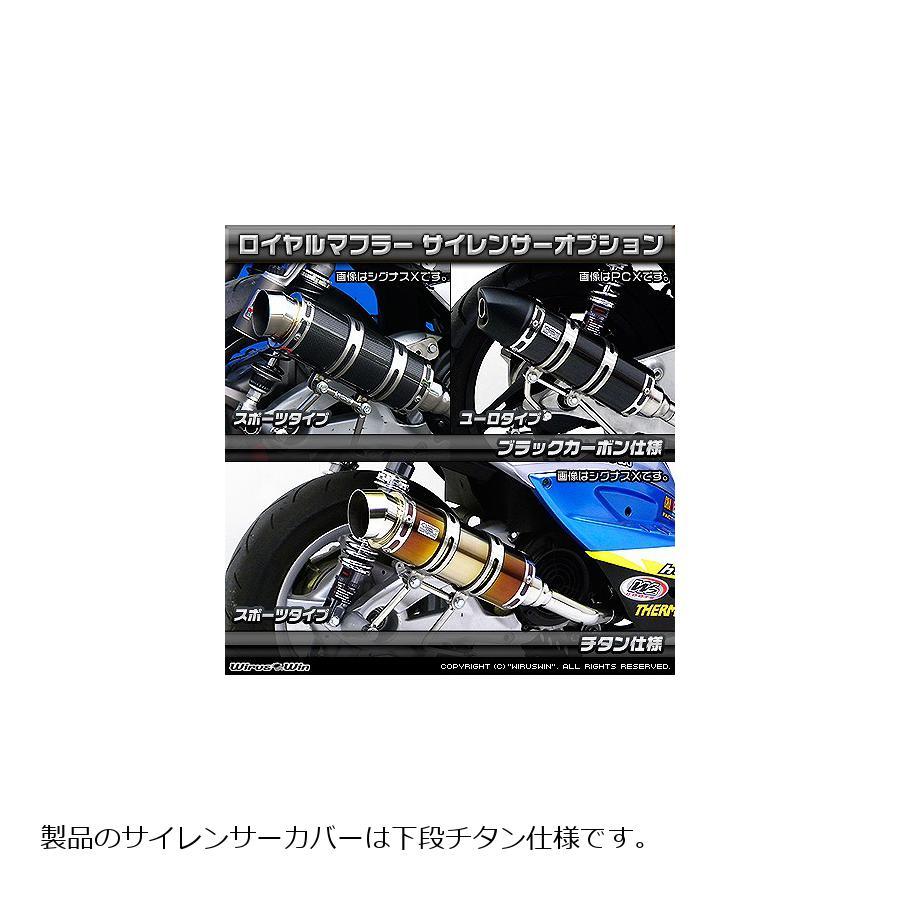 WirusWin（ウイルズウィン） ロイヤルマフラー スポーツタイプ チタン