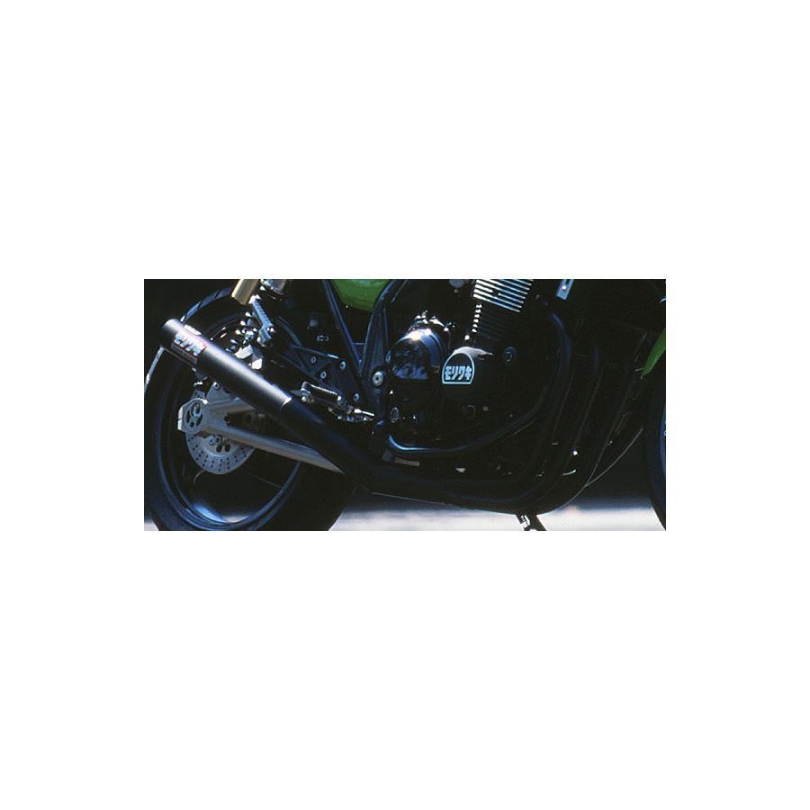 モリワキ ワンピースタイプ フルエキゾーストマフラー ブラック ZRX400 01810-40220-01