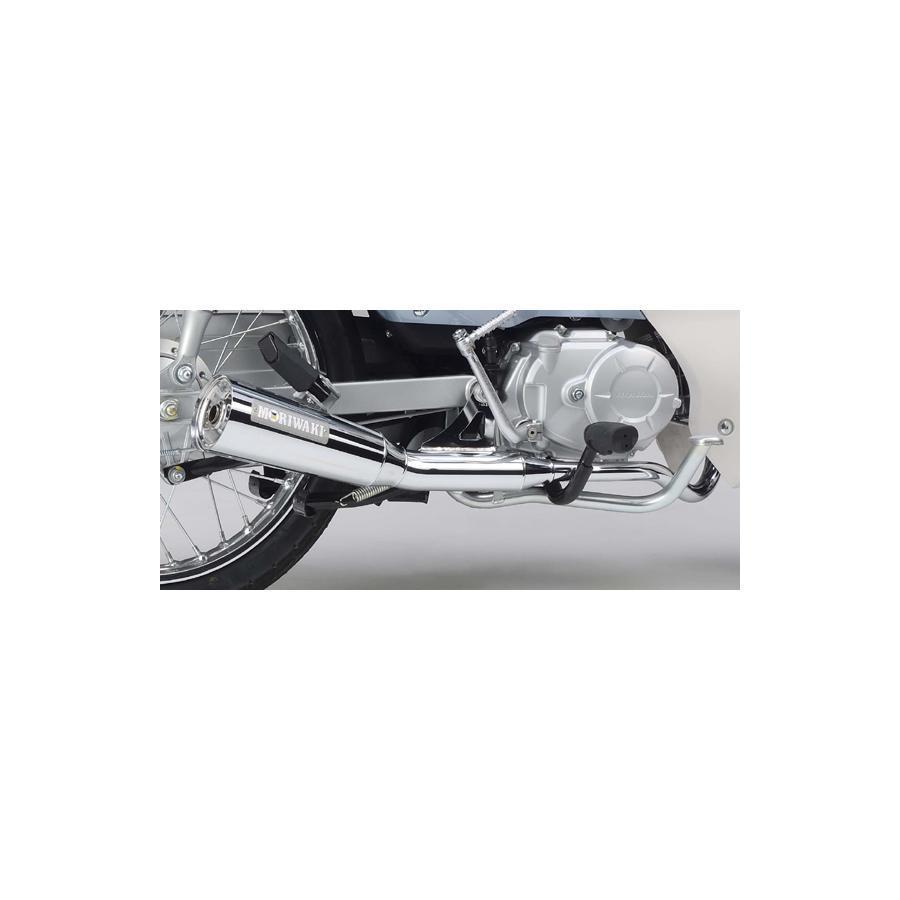 モリワキ メガホンマフラー CHROME カブ110/クロスカブ 01810 モリワキ メガホンマフラー CHROME カブ110/クロスカブ 01810