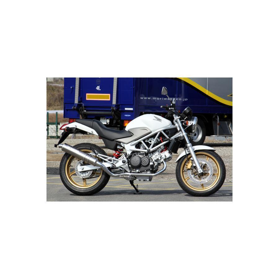 VTR250fi用モリワキ フルエキゾーストマフラー ZERO SUS