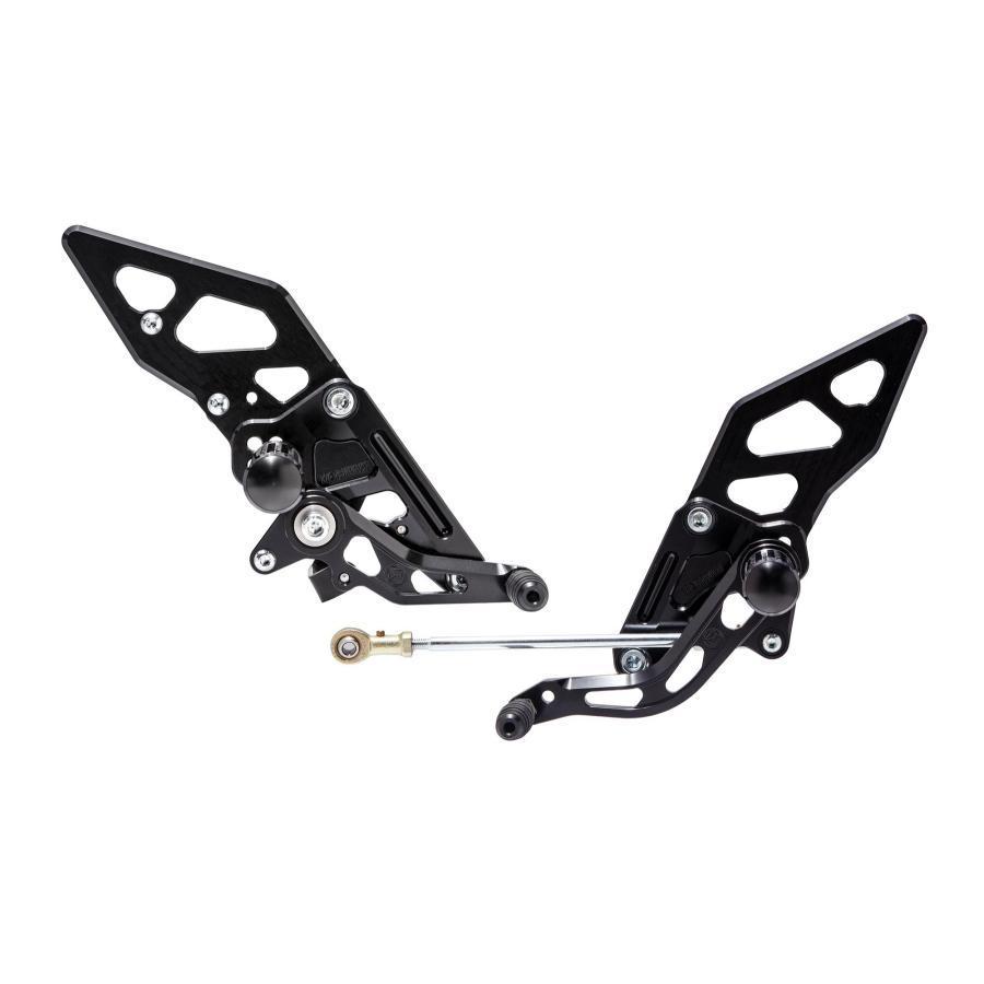モリワキ バックステップキット 黒いこと CB1300空想科学小説/SB 14-20/21- 05060-2B1T6-10 バイク-ステップ、ペダル-車、バイク、自転車