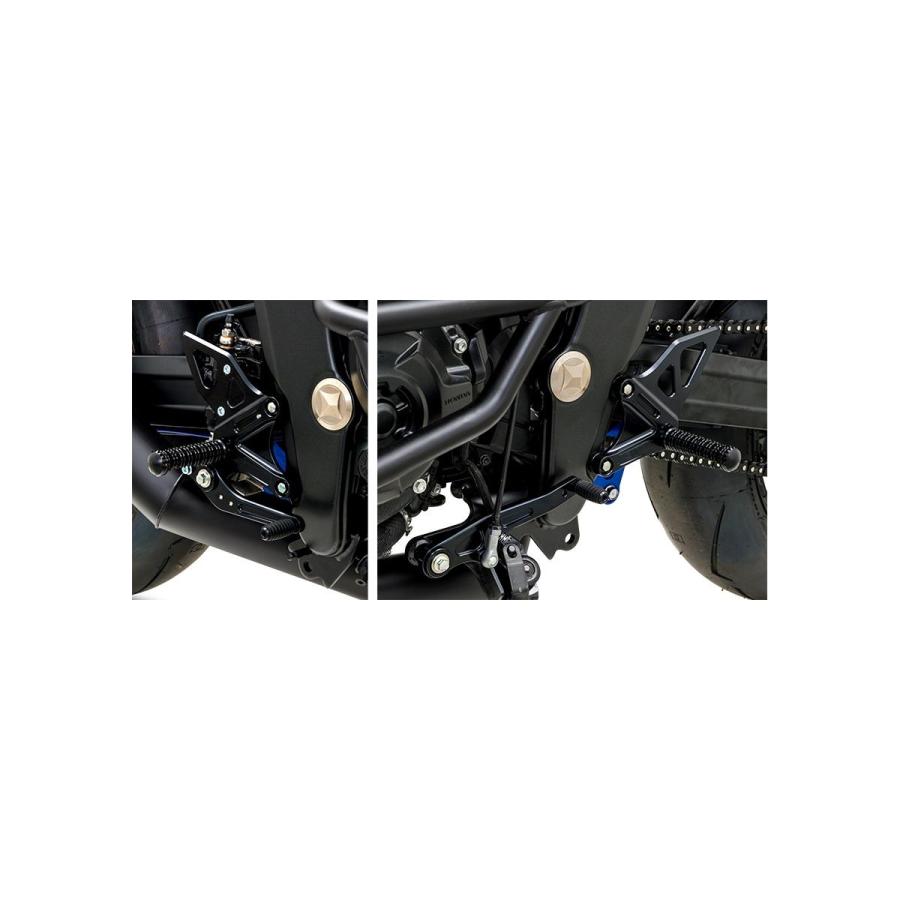 モリワキ MORIWAKI BACK STEP KIT ブラック CB1000F 05060-2B802-10