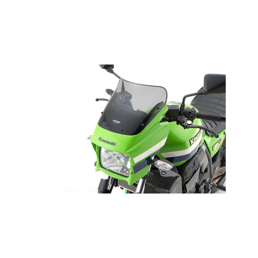 MRA スクリーン スポイラー スモーク ZRX1100/1200R/DAEG -16/ ZRX400