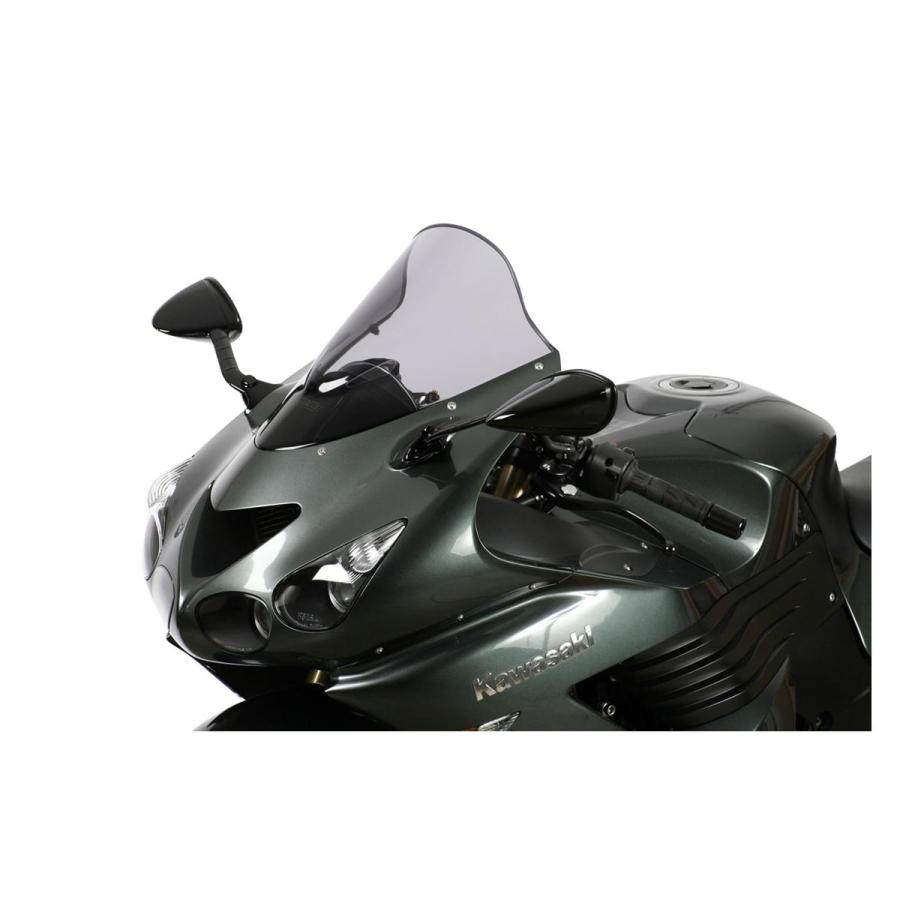 MRA スクリーン レーシング スモーク ZZR1400/ZX-14R : バイク・車