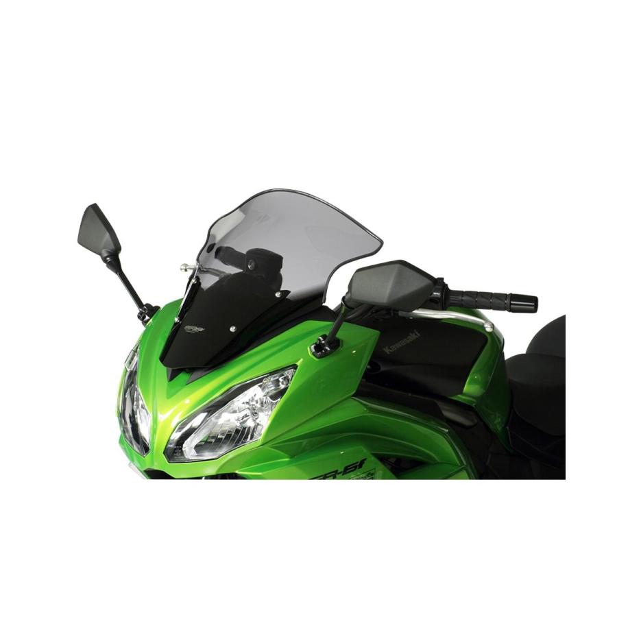 MRA スクリーン ツーリング スモーク Ninja650 Ninja400 : バイク・車
