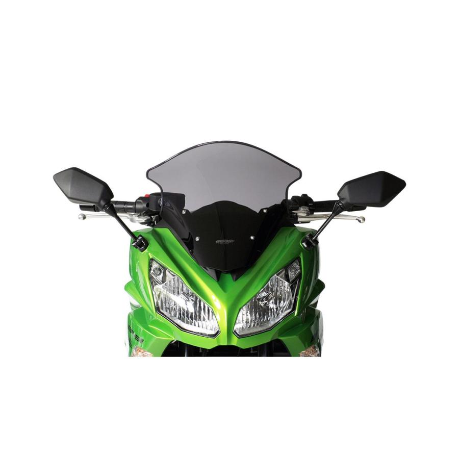MRA スクリーン ツーリング スモーク Ninja650 Ninja400 : バイク・車