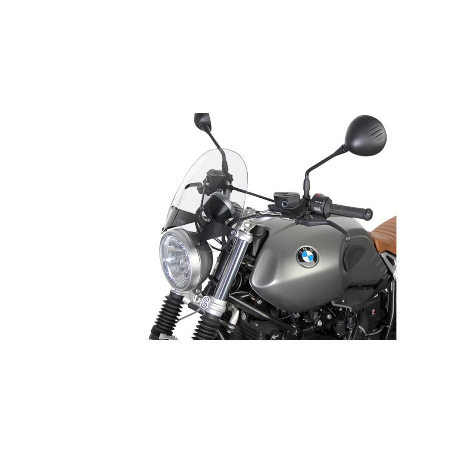 MRA スクリーン ツーリング クリア R nine T SCRAMBLER : バイク・車