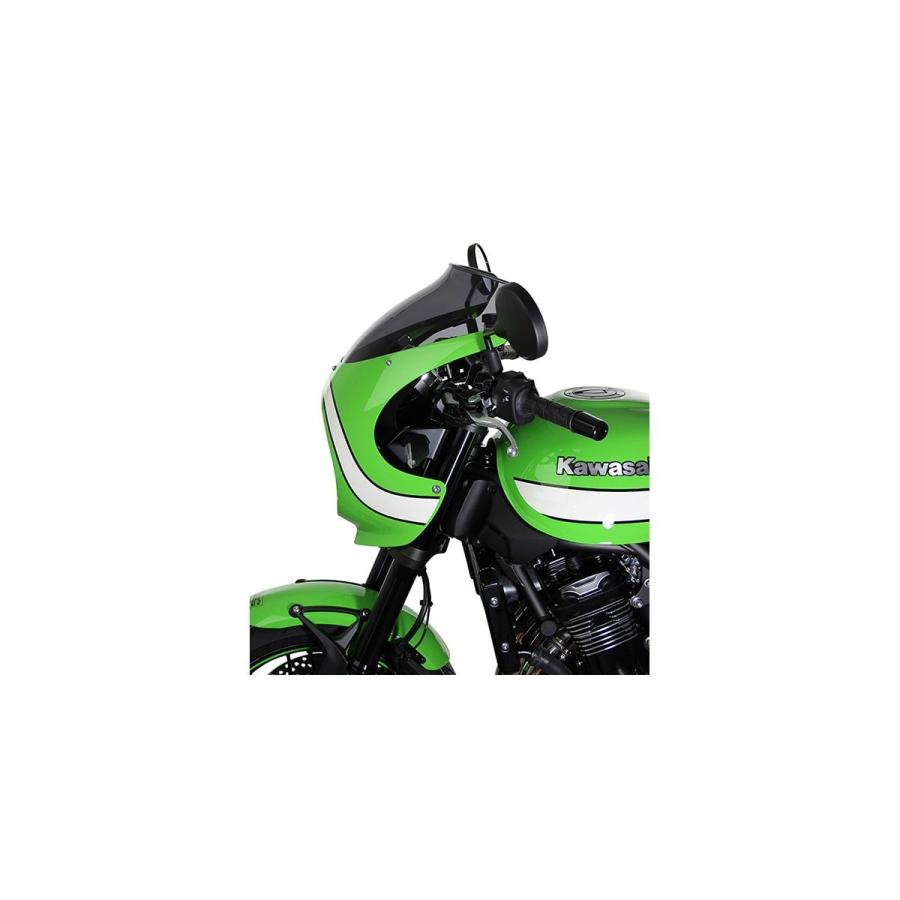 MRA スクリーン スポイラー スモーク Z900RS CAFE 18-22 : バイク・車