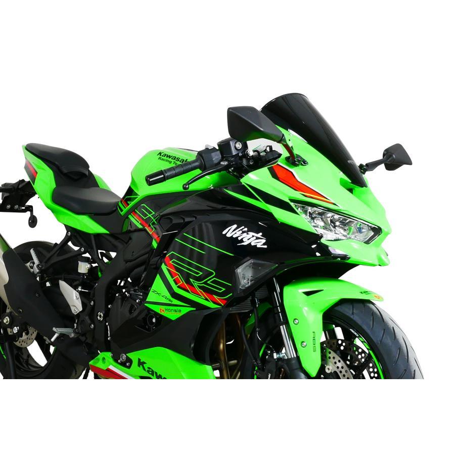 MRA (エムアールエー) スクリーン レーシング ブラック ZX-4RR/ZX-4R