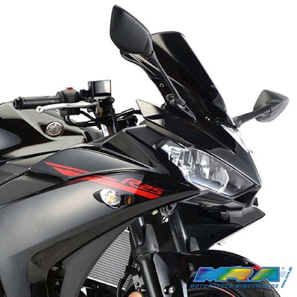 MRA スクリーン スクリーン レーシング ブラック YZF-R25 YZF-R3年式用