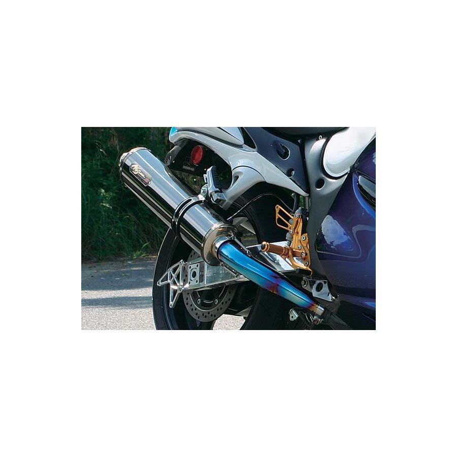 ノジマエンジニアリング DLCチタン スリップオン ツイン GSX1300R 08-10 NT426SGTDW-CLK_2