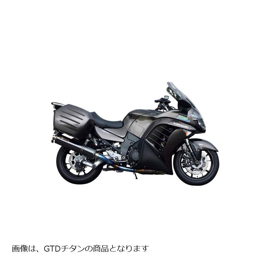 カワサキ1400GTR用ノジマ,スリップオンチタンサイレンサー