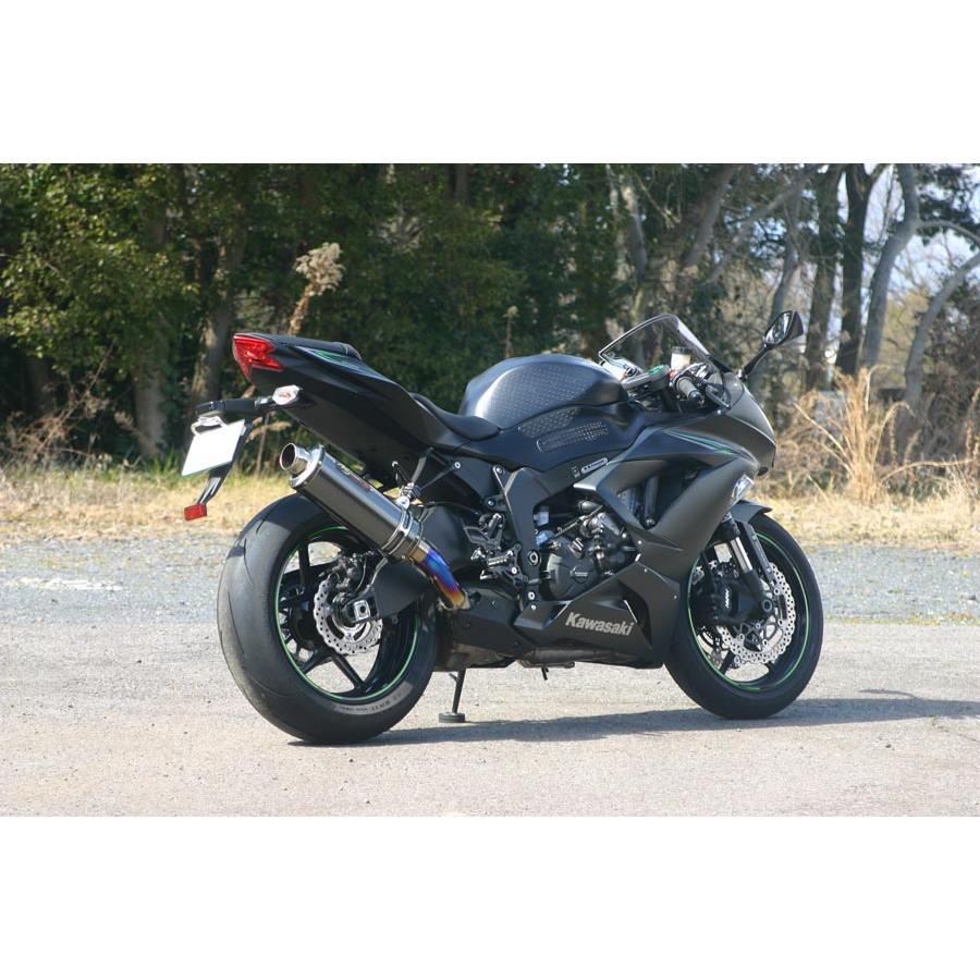 ノジマエンジニアリングのGTシリーズに、ニンジャZX-6R用スリップオン