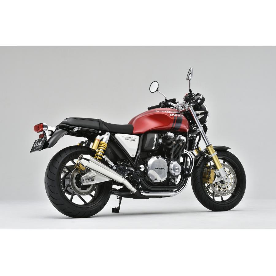 OVER RACING (オーバーレーシング) マフラー SSメガホン スリップオン CB1100RS 17-182-02 オーヴァーレーシングの画像