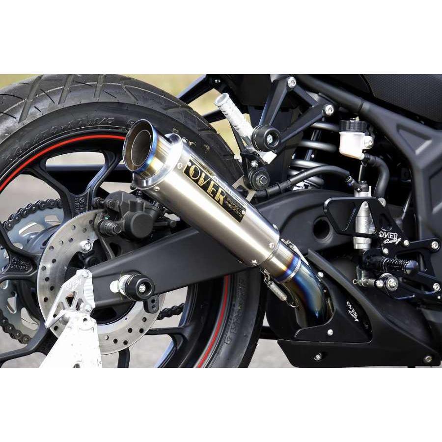 OVER RACING YZF-R25/MT-25 スリップオンマフラー OVER RACING（オーバーレーシング） スリップオンマフラー オーヴァー