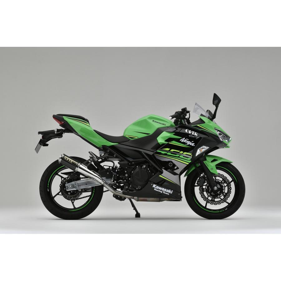 OVER Racing フルエキ Ninja400 18年式