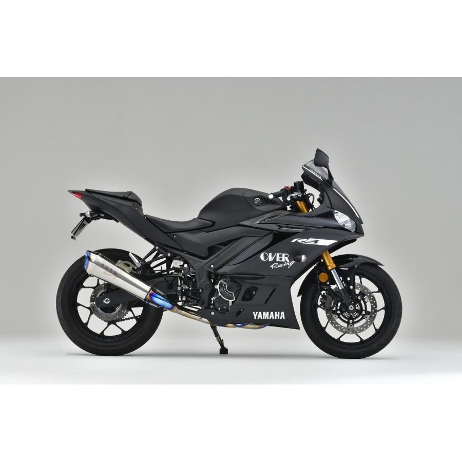 OVER RACING(オーバーレーシング) TT-Formula RS+PRO チタン 2-1 YZF-R3 19-25-36-12 オーヴァーレーシング