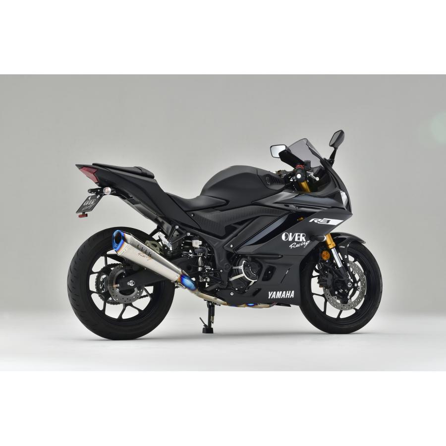OVER RACING(オーバーレーシング) TT-Formula RS+PRO チタン 2-1 YZF-R3 19-25-36-12 オーヴァーレーシング