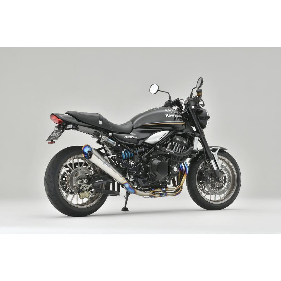 OVER RACING (オーバーレーシング) チタンメガホンマフラー フル 