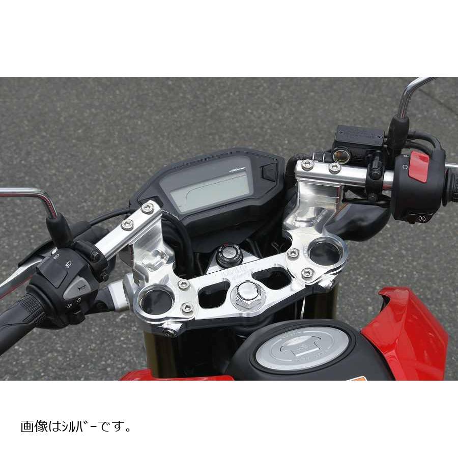 く日はお得♪ スポーツライディングハンドルキット シルバー OVER オーバーレーシング レブル250 Rebel250 オーヴァーレーシング(OVER RACING) セパレートハンドル レブル250 Rebel250 高さ調整可能 ケーブル ホース変更不要