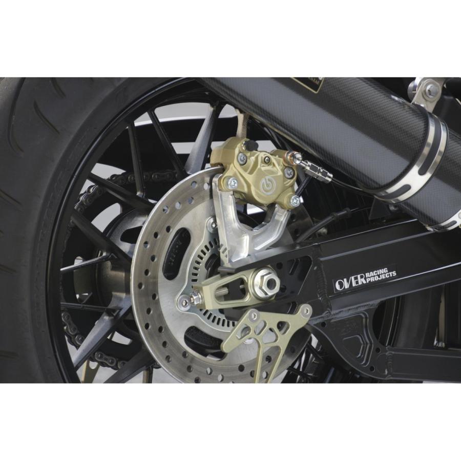 オーヴァーレーシング Rキャリパーサポート シルバー ブレンボ2P(カニ)用 Z900RS_2