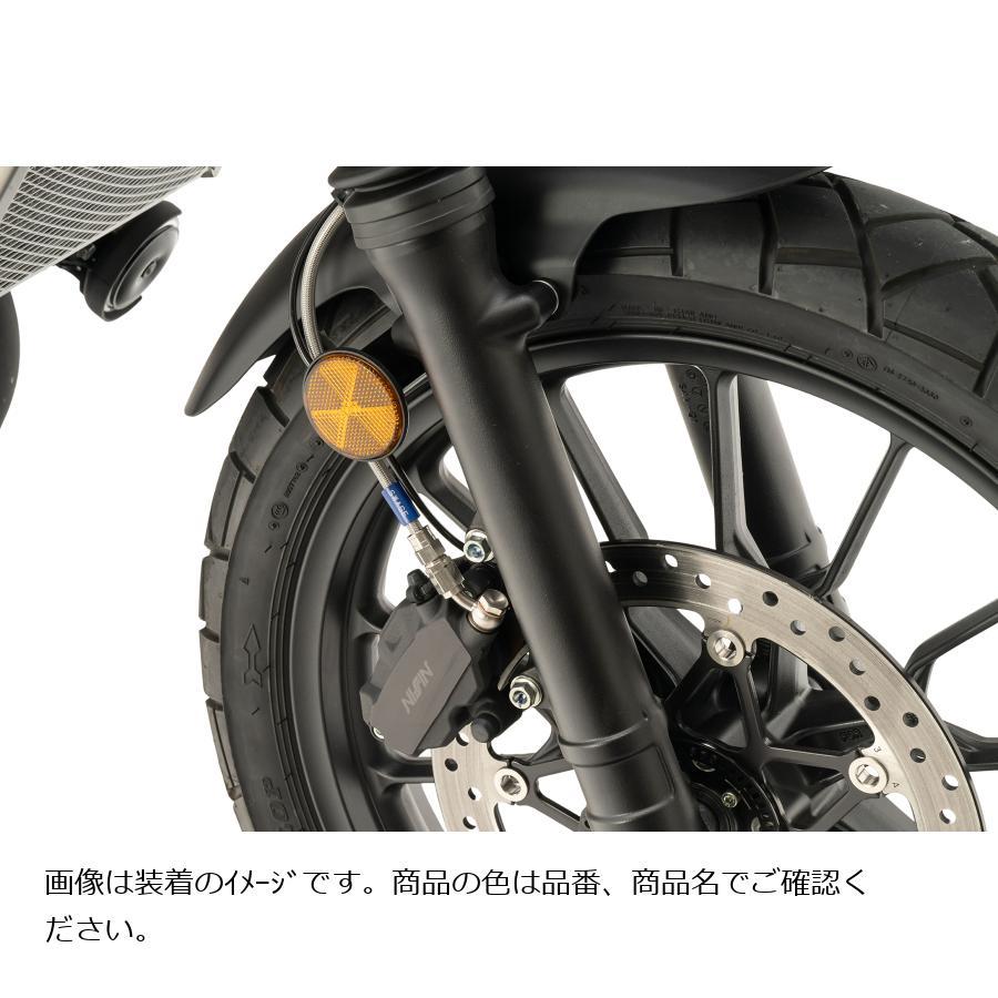 SWAGE LINE (スウェッジライン)プロ フロントホースキット ステンブラック/クリア CL250 BTP0055FS｜rubbermark｜08