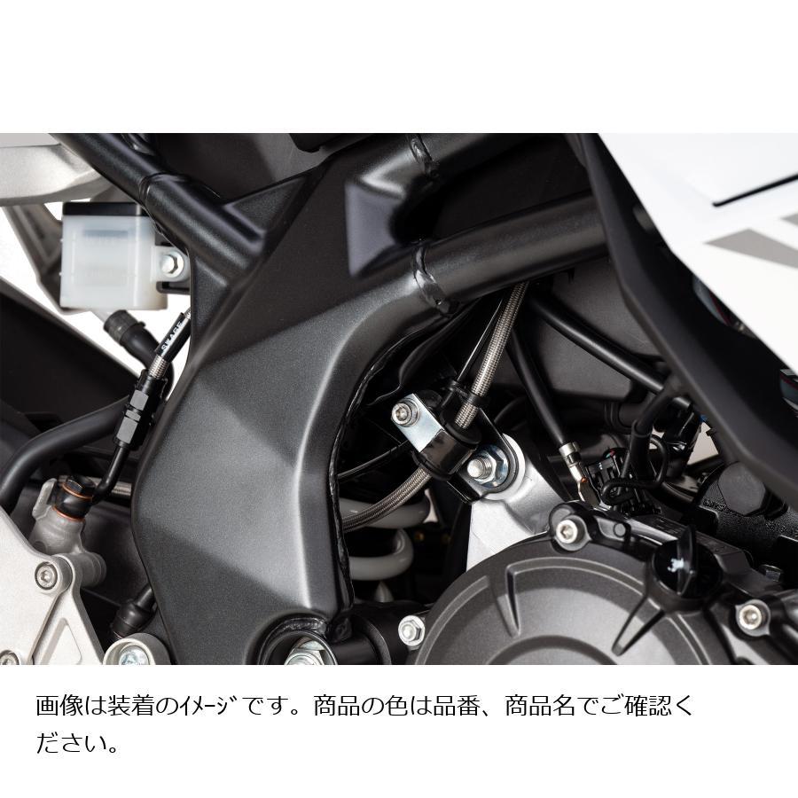 SWAGE LINE (スウェッジライン)プロ Rホースキット ステンブラック/クリア CBR250RR BTP0056Rの画像