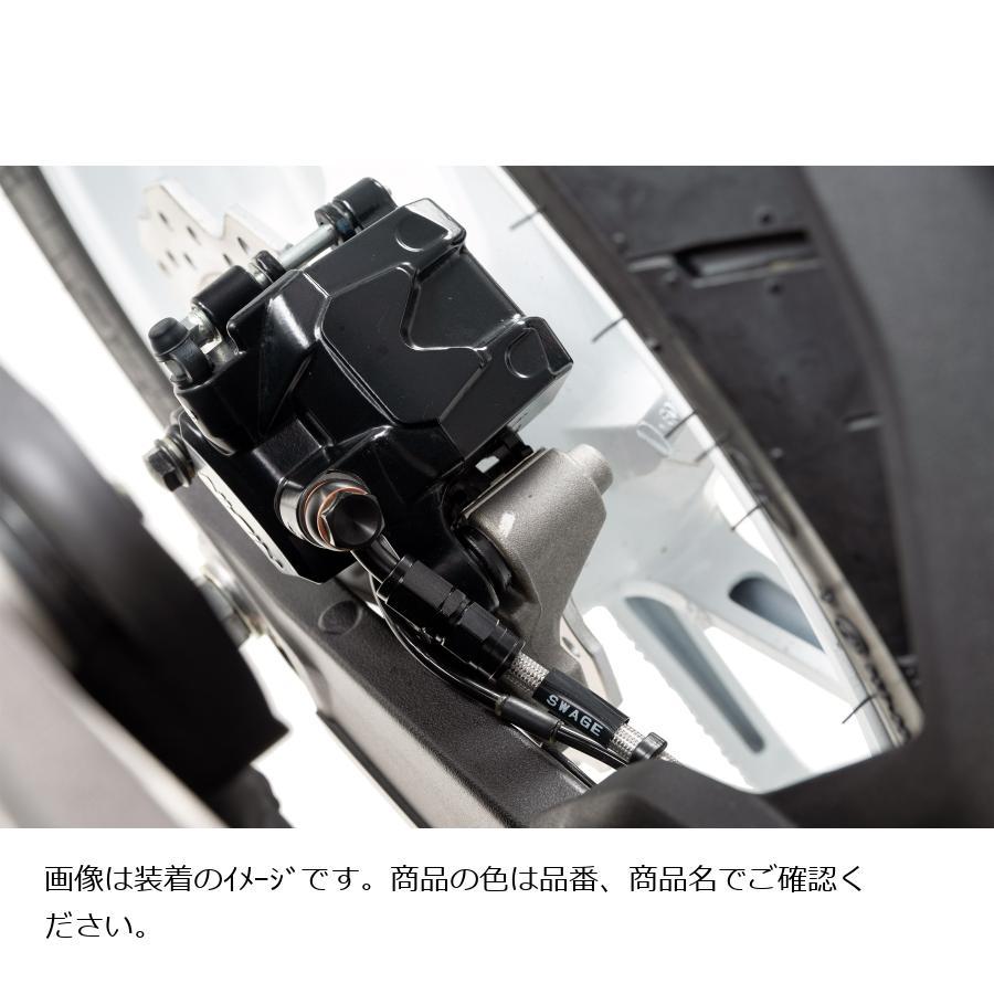 SWAGE LINE (スウェッジライン)プロ Rホースキット ステンブラック/クリア CBR250RR BTP0056Rの画像