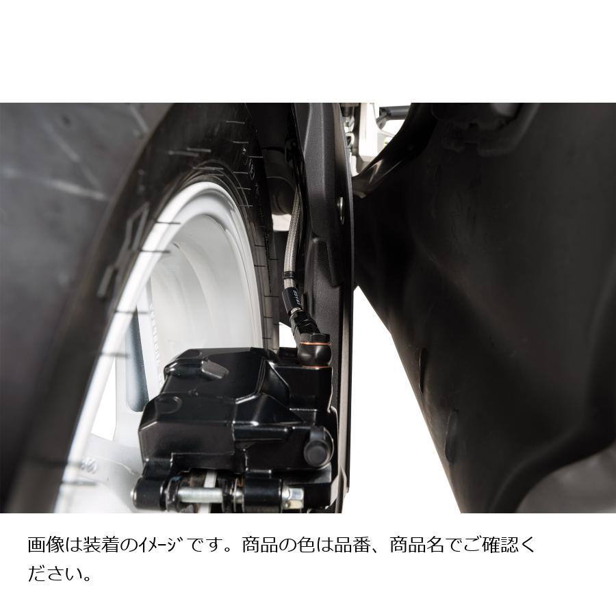 SWAGE LINE (スウェッジライン)プロ Rホースキット ステンブラック/クリア CBR250RR BTP0056Rの画像