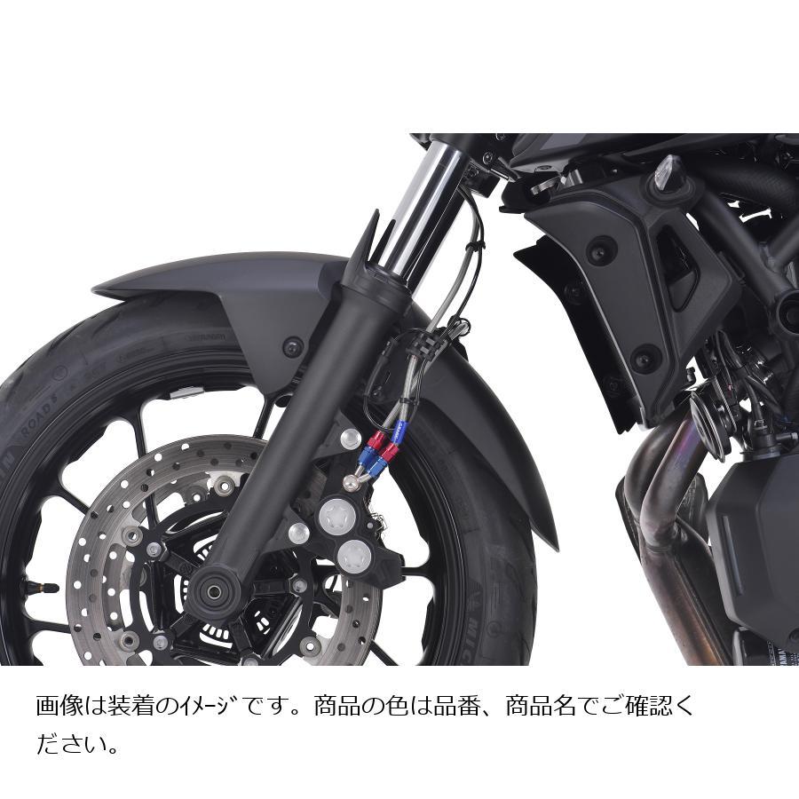 スウェッジラインプロ Fホースキット バイピース ステンB/クリア MT-07 21_4