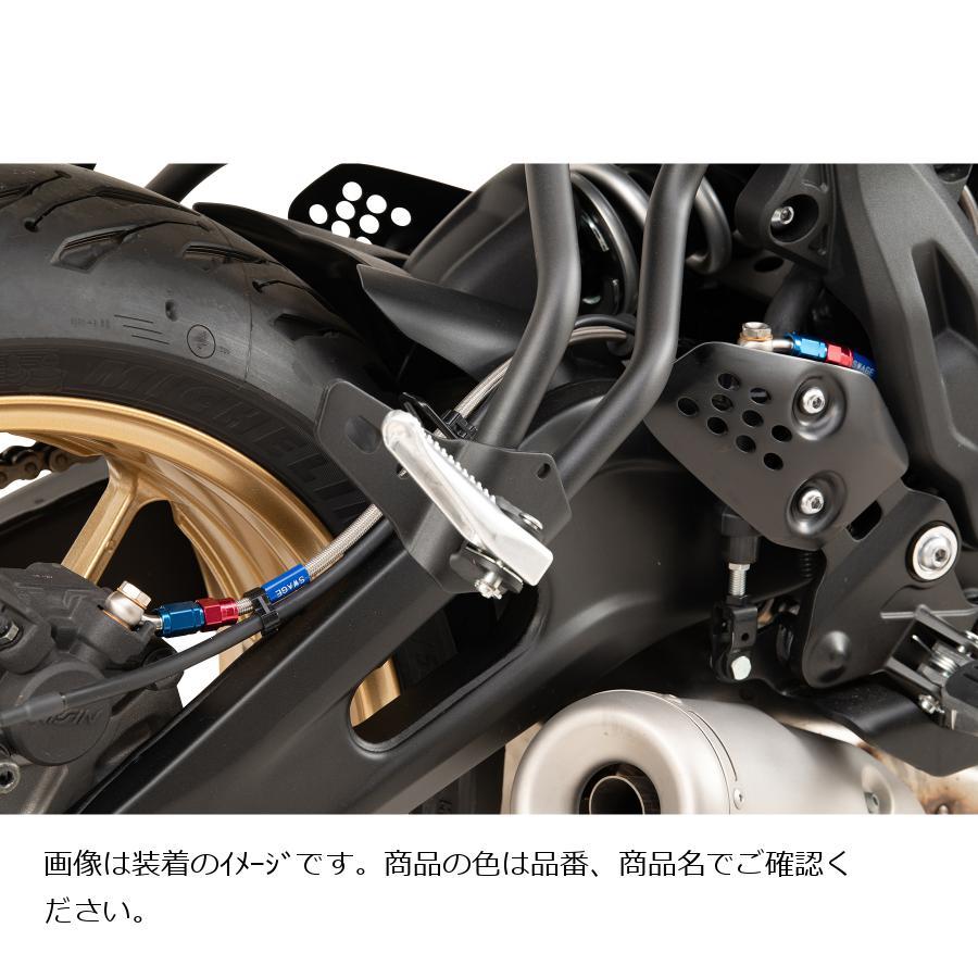 スウェッジラインプロ Rホースキット ステンブラック/クリア XSR700 22
