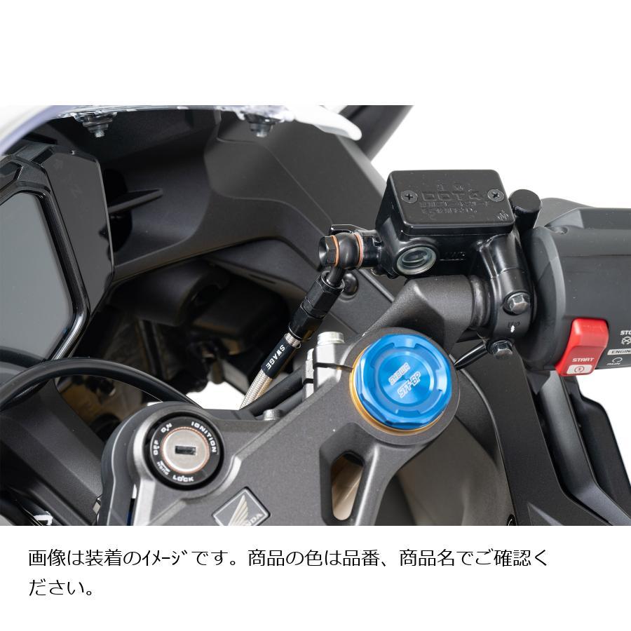 SWAGE LINE (スウェッジライン)プロ フロントホースキット ステンブラック/ブラック CBR250RR BTPB0056FS_7