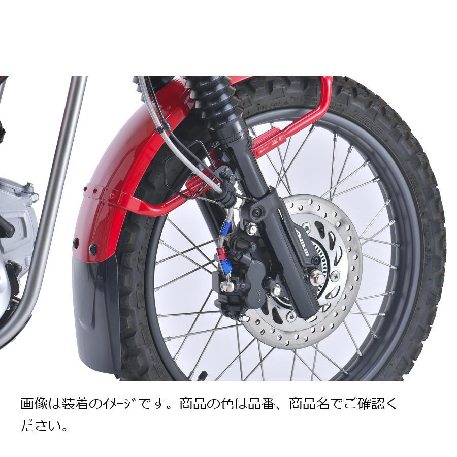 スウェッジラインプロ フロントホースキット R＆B/クリア CT125・ハンターカブ