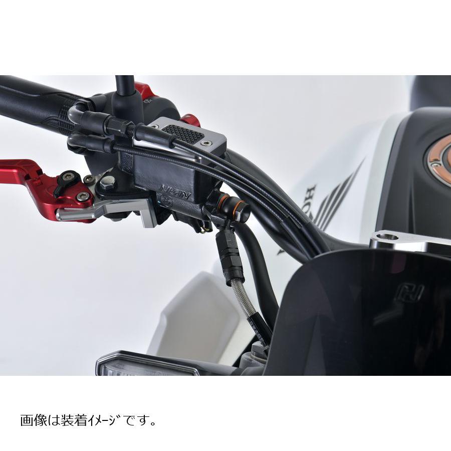 スウェッジラインプロ フロントホースキット ステン/ブラック CB125R 18-19_1